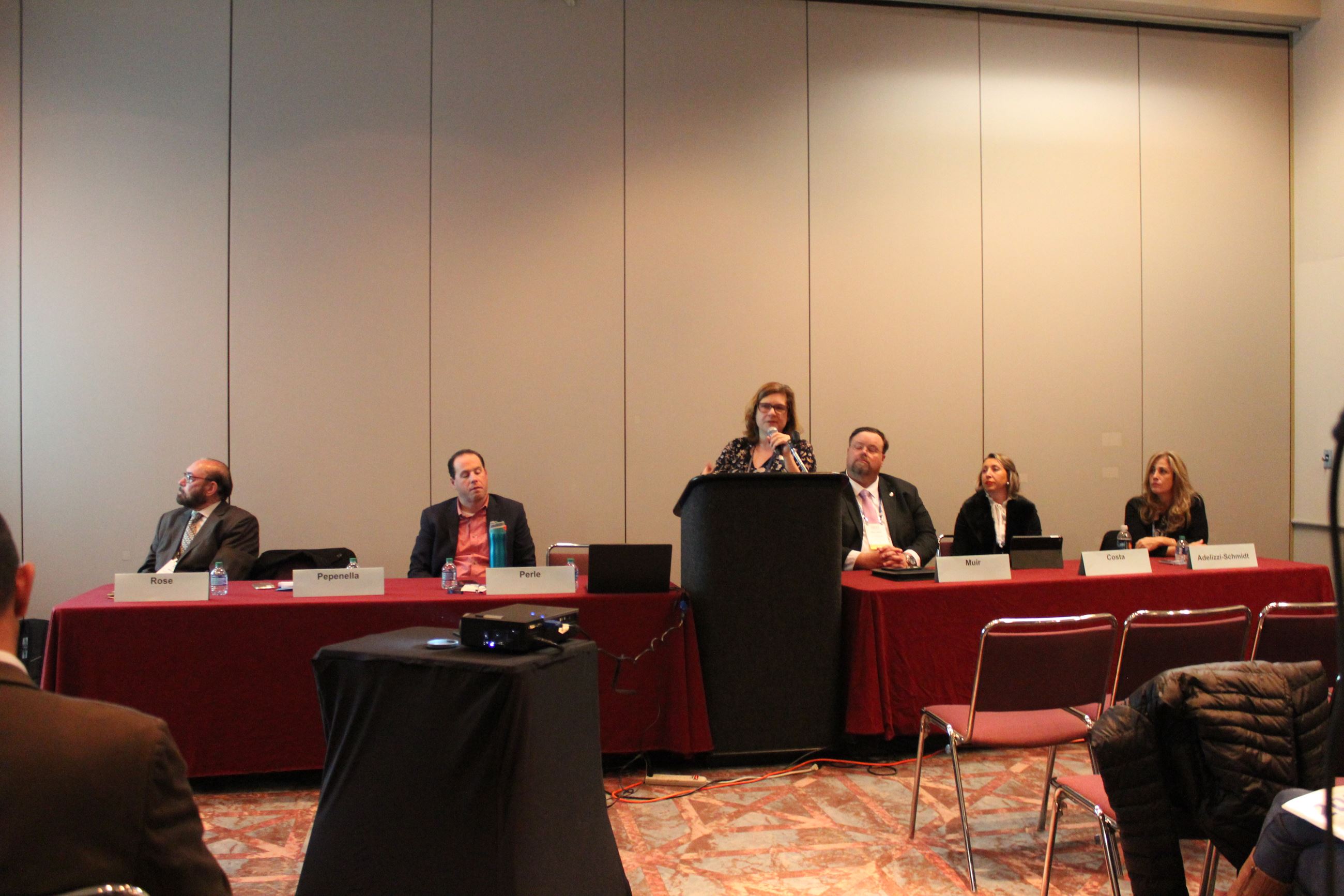 Tourism Tools session Rose, Perle, Papanella speaking, Muir, Costa, Adelizzi-Schmidt