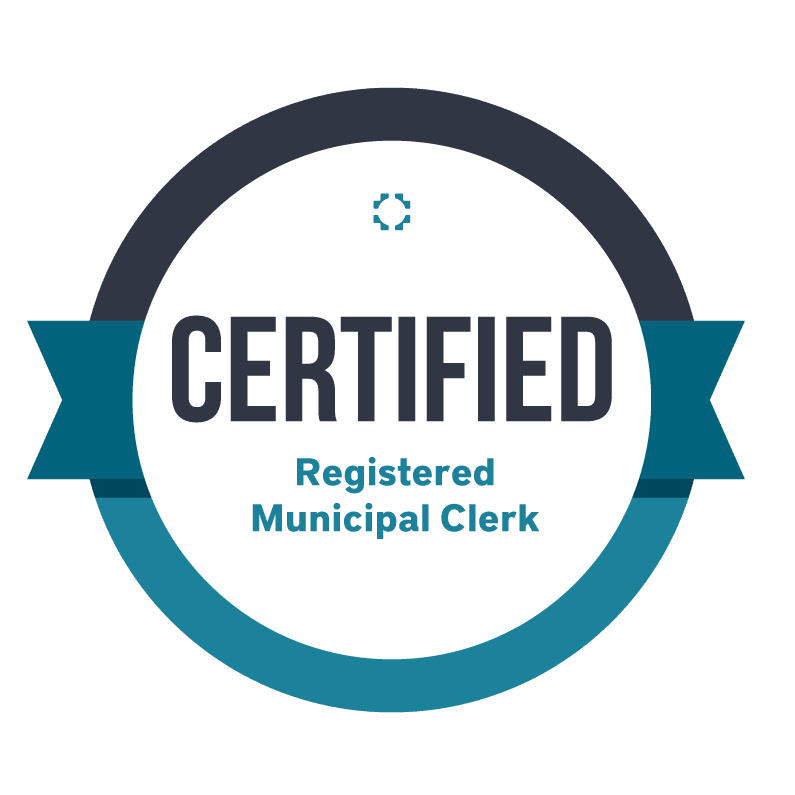 Registered Municipal Clerk (PDF)